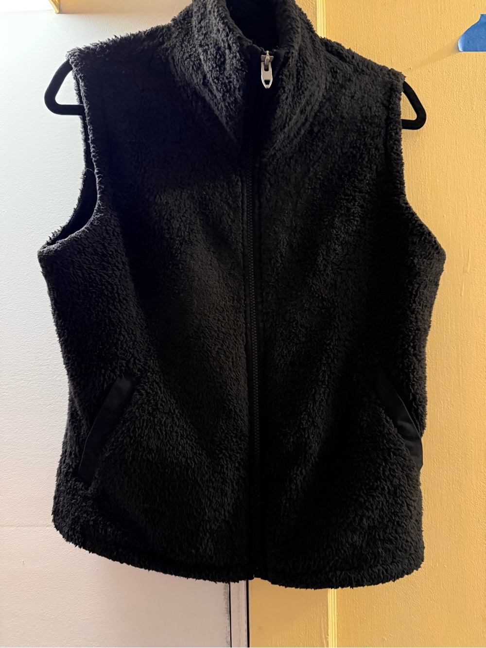 The North Face Women's Black Sherpa Fleece Vest